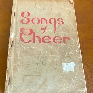 1952 Songs of Cheer paperback book